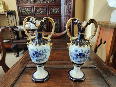 Pair of royal dux vases