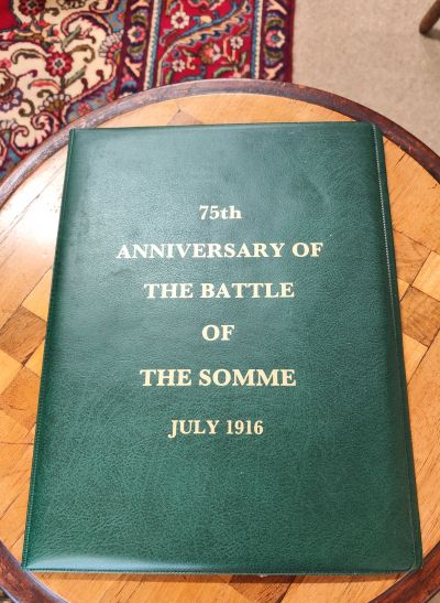 75th anniversary of the battle of the somme july 1916