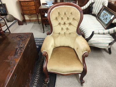 Victorian armchair
