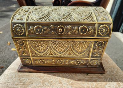 Brass letter box