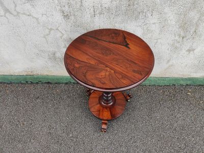Victorian rosewood occasional table