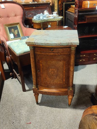 19th century french marble pedestal