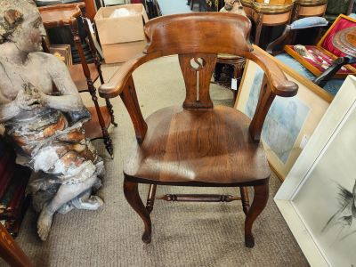 Oak armchair