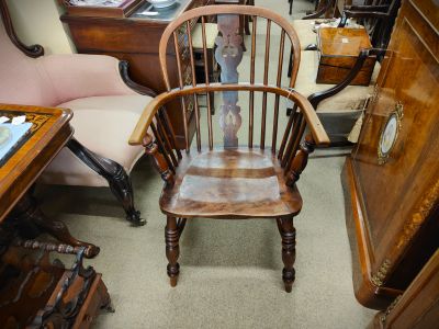 19th century windsor armchair