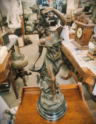 19th century spelter figure
