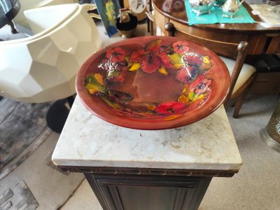 Moorecroft  flambe bowl