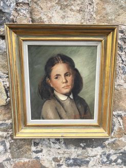 Framed signed oil on canvas