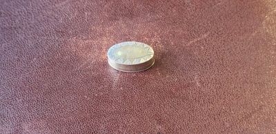 Irish silver patch box