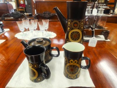 Vintage four piece coffee set