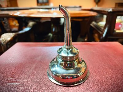 Irish silver wine funnel