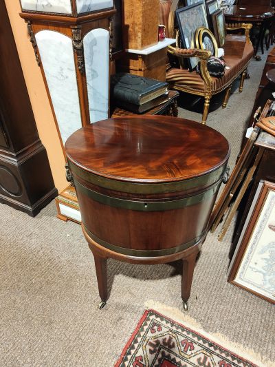 Georgian mahogany wine cooler