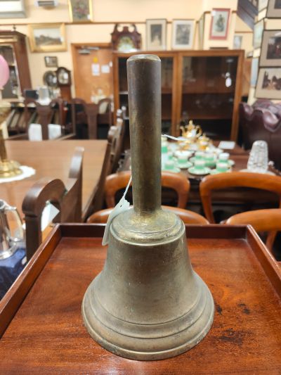 Antique brass bell