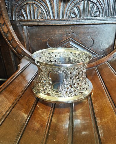 Irish silver dish ring