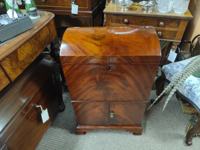 19th century mahogany wine cooler 