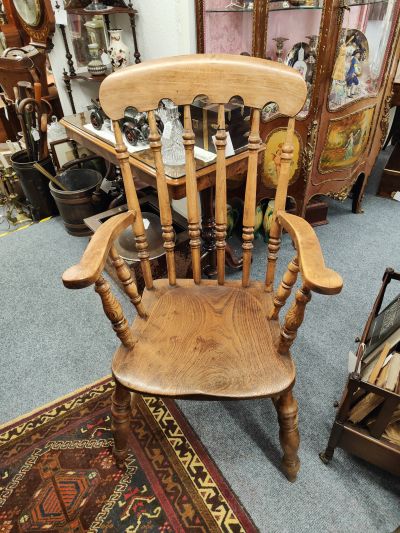 Victorian elm chair