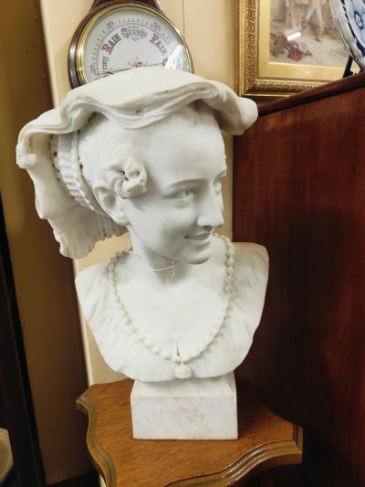 Marble Bust of lady