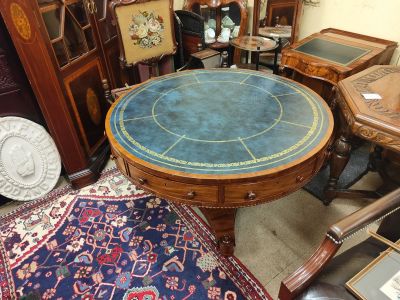 William Iv mahogany drum table