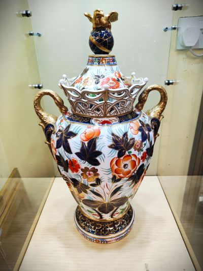 19th century ironstone vase