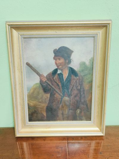 19th century gilt framed oil painting