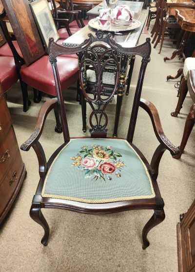 Edwardian armchair