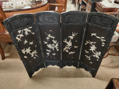 Chinese three fold screen