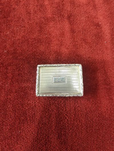 Silver vinaigrette