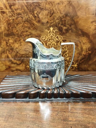 Victorian irish silver jug