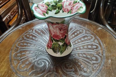 Wemyss pottery vase