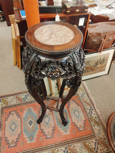 Chinese cherrywood plantstand