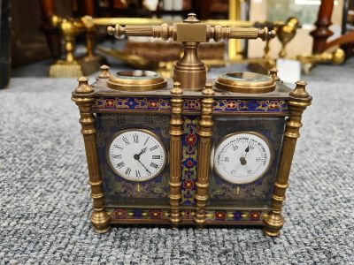Carriage clock barometer 