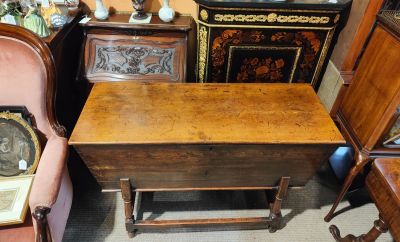Antique dough bin