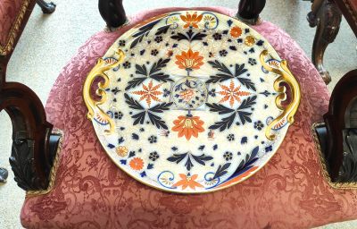 Victorian porcelain tray