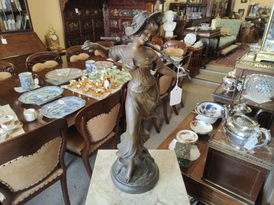 19th century spelter figure