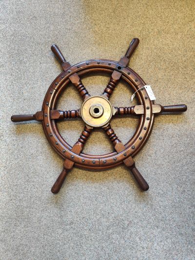Antique ships wheel