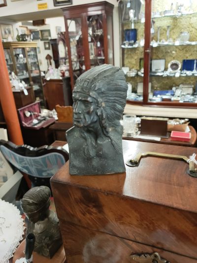 Bronze bust