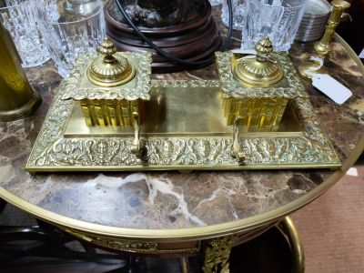 Brass ink well