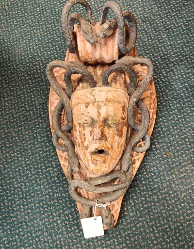 Vintage terracotta bust