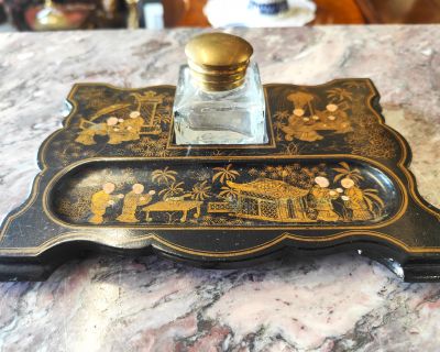 Chinese desk set inkstand