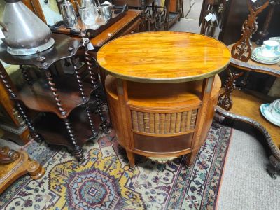1930s kingwood pedestal
