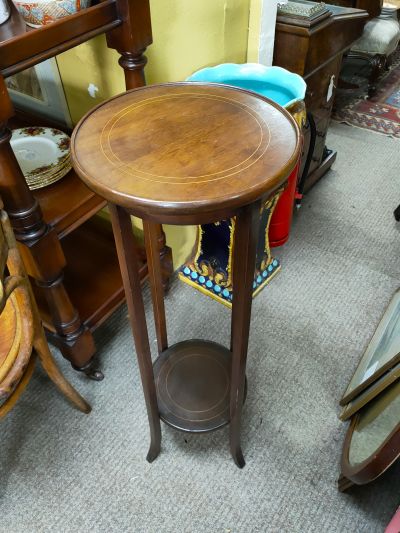Edwardian mahogany plantstand