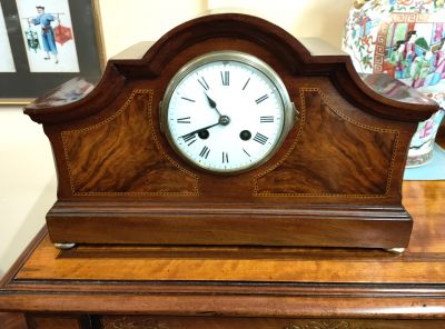 Edwardian mantle clock