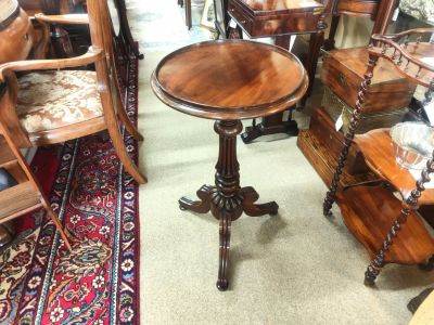 Mahogany wine table