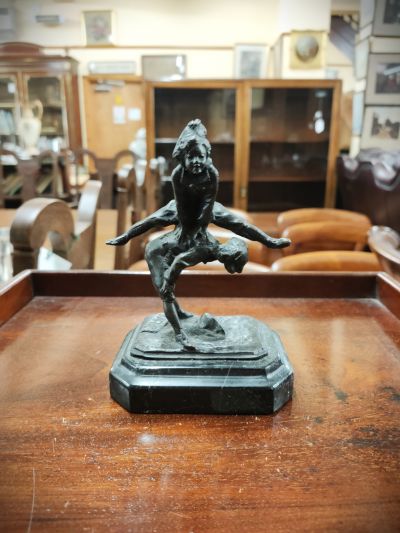 Signed bronze