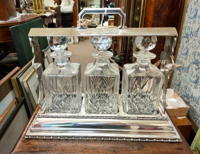 Silver plated tantalus