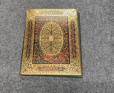 19th century boulle desk blotter