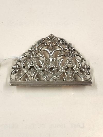 Silver buckle 