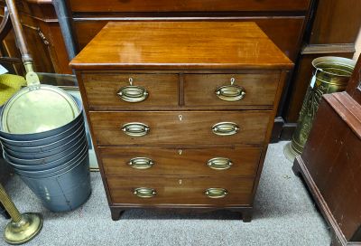 Georgian mahogany chest
