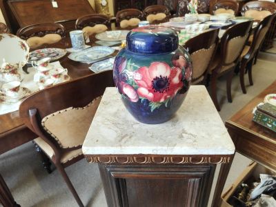 Moorcroft jar & cover