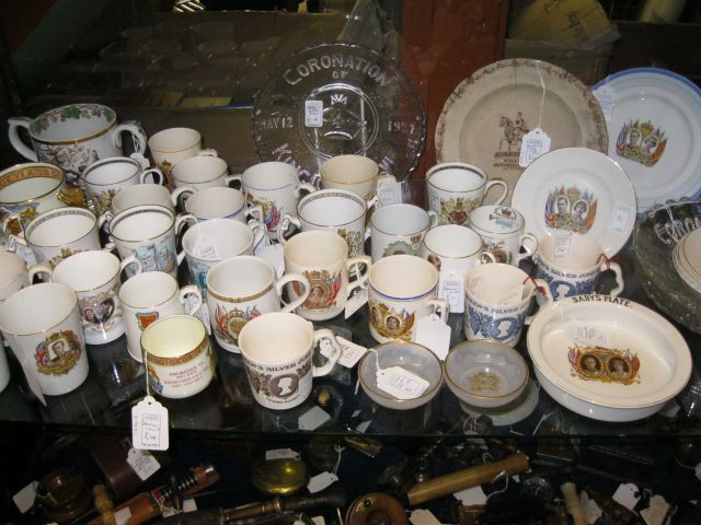 Large selection of coronation ware