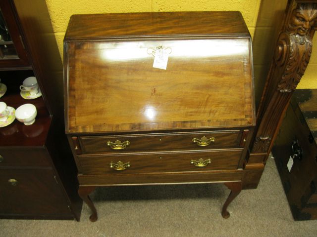 A mahogany bureau